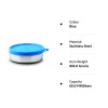 Signoraware Mini Mate Steel Container (With Plastic Lid) Set of 2, 60 ml Each, Blue