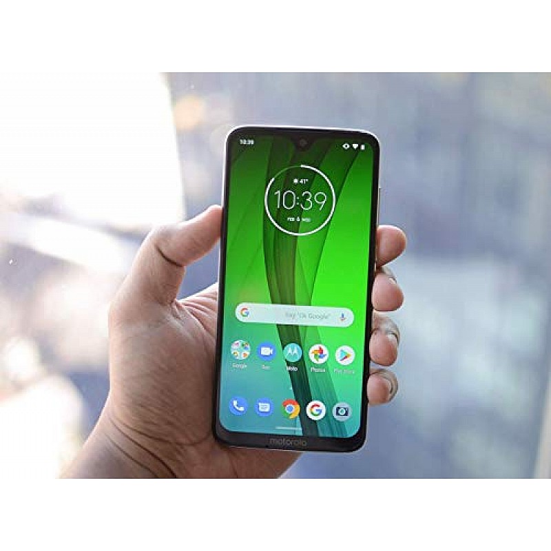 Moto G7 (Black, 4GB RAM, 64GB Storage) refurbished