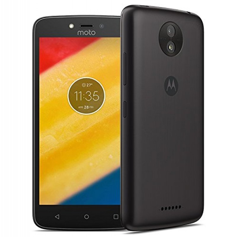 Motorola Moto C (Starry Black, 1GB RAM, 16GB Storage) Refurbished