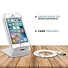 AmazonBasics 10W Qi Certified Wireless Charger Stand Compatible with White