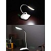 AIRTREE Plastic Rechargeable LED Table Lamp (White)