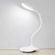 AIRTREE Plastic Rechargeable LED Table Lamp (White)