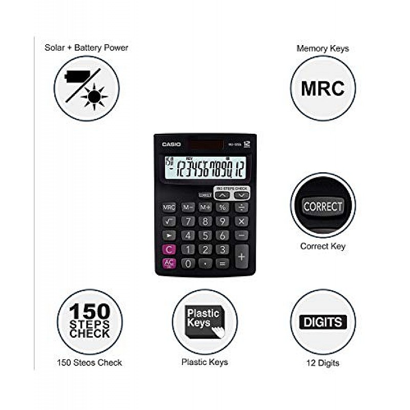 Casio MJ-12Sb Desktop Calculator