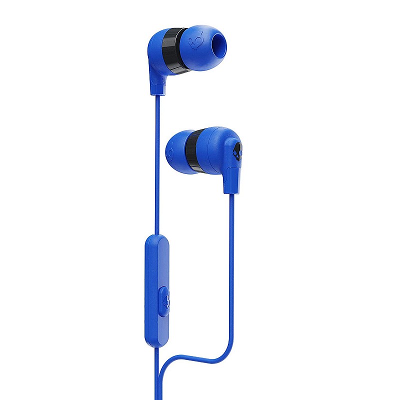 Skullcandy Inkd Plus Wired in-Earphone with Mic (Cobalt Blue)