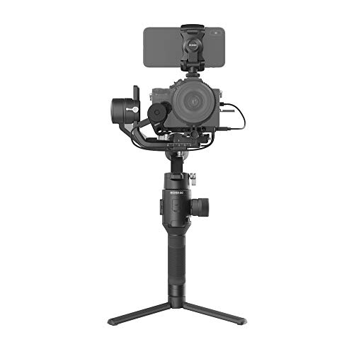 DJI RSC Lightweight and Compact, Superior Stabilization, 3-Axis Gimbal Stabilizer for Mirrorless Cameras, Nikon, Sony, Panasonic, Canon Black DJI RSC Lightweight and Compact, Superior Stabilization, 3-Axis Gimbal Stabilizer for Mirrorless Cameras, Nikon, Sony, Panasonic, Canon Black
