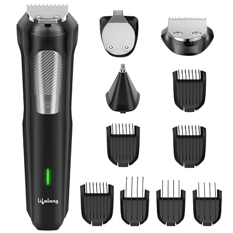 Lifelong Beard Trimmer for Men  LLPCM07 Black