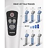 RENPHO Leg Massager, Air Compression for Circulation Calf Feet Thigh Massage, Sequential Boots Device with Handheld Controller 6 Modes 4 Intensities, Helps Swelling Pains