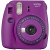 Fujifilm Mini 9 Instant Camera with Clear Accents (Clear Purple)