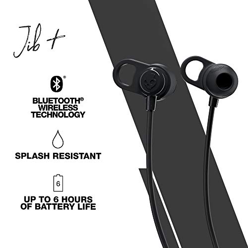 Skullcandy Jib Plus Wireless in-Earphone with Mic (Black) (S2JPW-M003) Skullcandy Jib Plus Wireless in-Earphone with Mic (Black) (S2JPW-M003)
