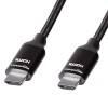amazon basics High-Speed 4K HDMI Cable with Braided Cord, 3 Feet Black