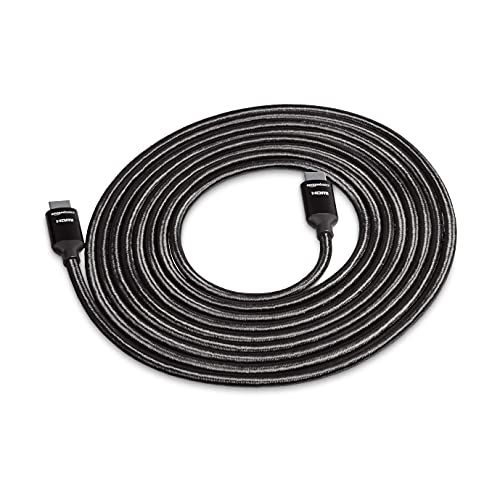 amazon basics High-Speed 4K HDMI Cable with Braided Cord, 3 Feet Black