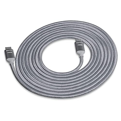 amazon basics High-Speed 4K HDMI Cable with Braided Cord, 3 Feet Black