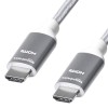 amazon basics High-Speed 4K HDMI Cable with Braided Cord, 3 Feet Black