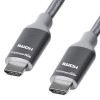 amazon basics High-Speed 4K HDMI Cable with Braided Cord, 3 Feet Black