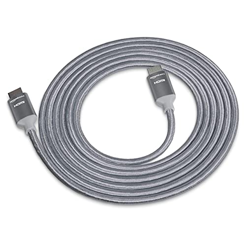 amazon basics High-Speed 4K HDMI Cable with Braided Cord, 3 Feet Black