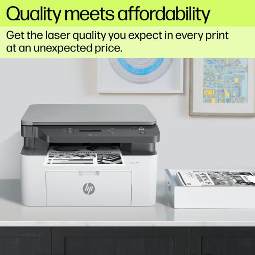 HP 136W B&W Wireless Monochrome Laser Printers with Wi-Fi Direct: Print, Copy, Scan, Perfect for Offices, Compact, Multifunction, White Refurbished HP 136W B&W Wireless Monochrome Laser Printers with Wi-Fi Direct: Print, Copy, Scan, Perfect for Offices, Compact, Multifunction, White Refurbished