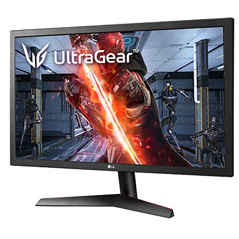 LG Ultragear 24Gl600F 24 Inch (60.96 Cm) Lcd 1920 X 1080 Pixels 144Hz, Native 1Ms Full Hd Gaming Monitor Black