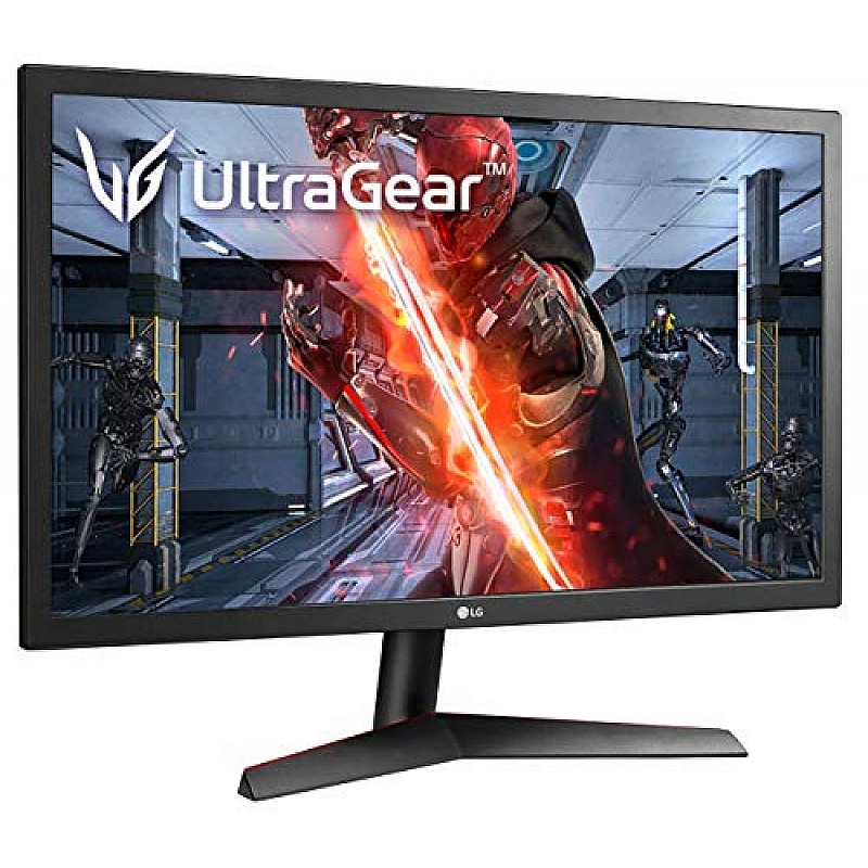 LG Ultragear 24Gl600F 24 Inch (60.96 Cm) Lcd 1920 X 1080 Pixels 144Hz, Native 1Ms Full Hd Gaming Monitor Black