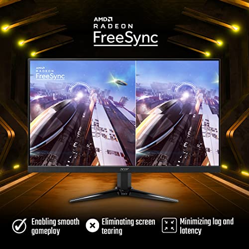Acer Nitro QG271 27 Inch (68.58 Cm) 1920 x 1080 Pixels, Full HD Gaming LCD Monitor with LED Back Light Black Acer Nitro QG271 27 Inch (68.58 Cm) 1920 x 1080 Pixels, Full HD Gaming LCD Monitor with LED Back Light Black