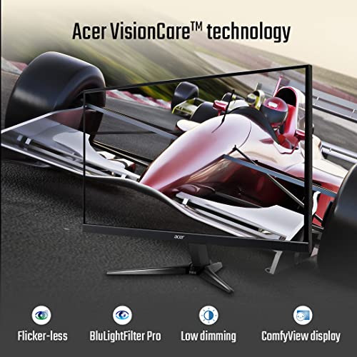 Acer Nitro QG271 27 Inch (68.58 Cm) 1920 x 1080 Pixels, Full HD Gaming LCD Monitor with LED Back Light Black Acer Nitro QG271 27 Inch (68.58 Cm) 1920 x 1080 Pixels, Full HD Gaming LCD Monitor with LED Back Light Black