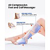 RENPHO Leg Electric Massager for Circulation and Relaxation, Foot and Calf Massager Machine with 5 Modes 4 Intensities Multicolor