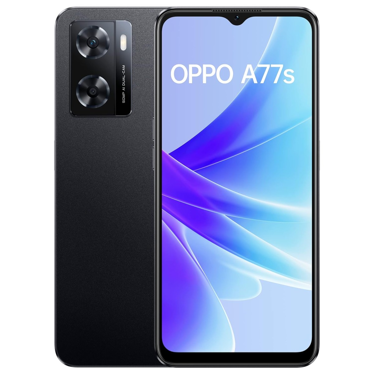 Oppo A77s (Starry Black, 8GB RAM, 128 Storage) refurbished