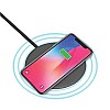 Pebble Sense - Wireless Charging Pad 5W/7.5W 10W with Smart temprature Control (Grey)