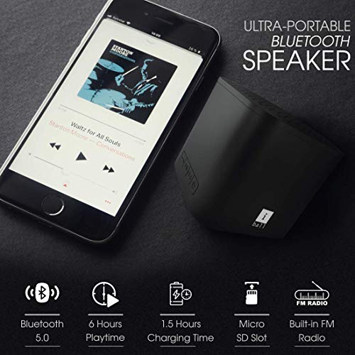 iBall Musi Play A1 Wireless Ultra-Portable Bluetooth Speakers with FM Midnight Black iBall Musi Play A1 Wireless Ultra-Portable Bluetooth Speakers with FM Midnight Black