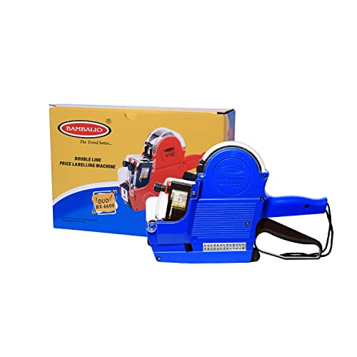Bambalio BX-6600 10 Digits Double Line One Touch Open System Price Labeler. Bambalio BX-6600 10 Digits Double Line One Touch Open System Price Labeler.