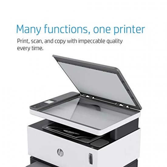HP 1200a Multi-function Monochrome Laser Printer  (White, Grey, Toner Cartridge)