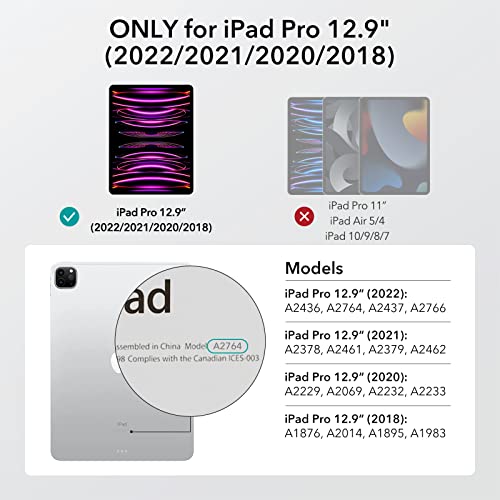 ESR Screen Protector for iPad Pro 12.9 Tempered-Glass Film with Alignment Frame, Anti-Scratch, HD Clarity ESR Screen Protector for iPad Pro 12.9 Tempered-Glass Film with Alignment Frame, Anti-Scratch, HD Clarity