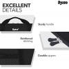 Dyazo 14 Inch-15.6 Inch Memory Foam Laptop Sleeve/Case Cover Briefcase/Carrying Bag Black