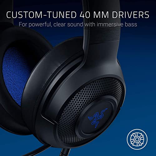 Razer Kraken X for Console-Wired Console Gaming headphone Over Black Razer Kraken X for Console-Wired Console Gaming headphone Over Black