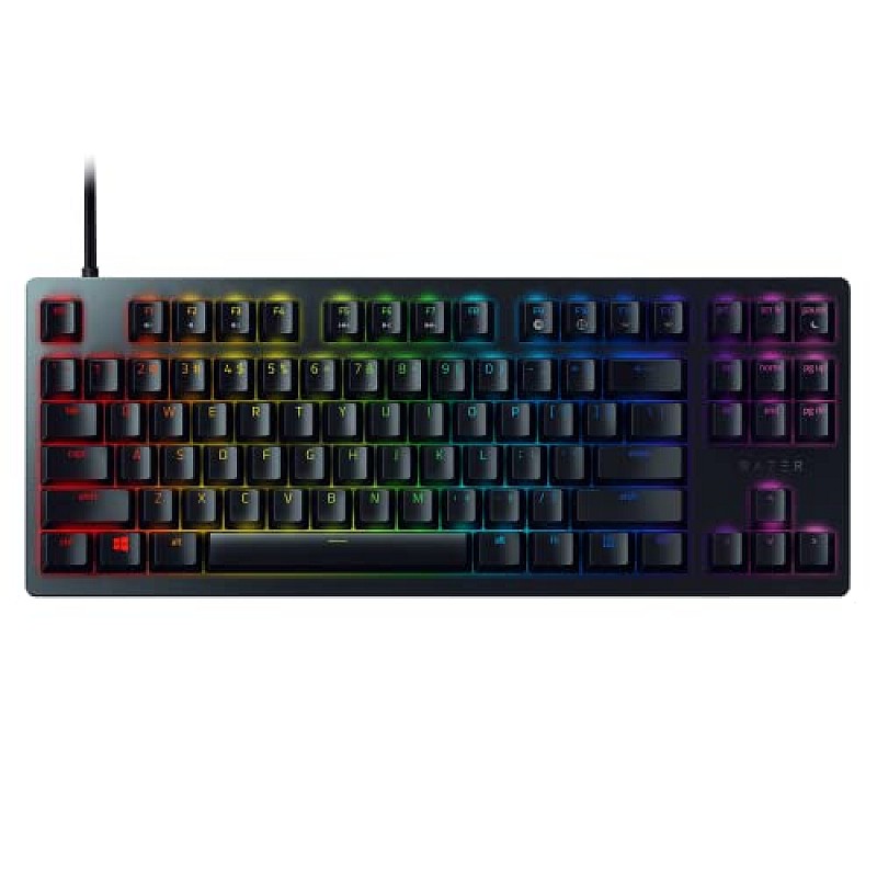 Razer Huntsman Tournament Edition Linear Optical Switch Wired USB Gaming Keyboard  Black