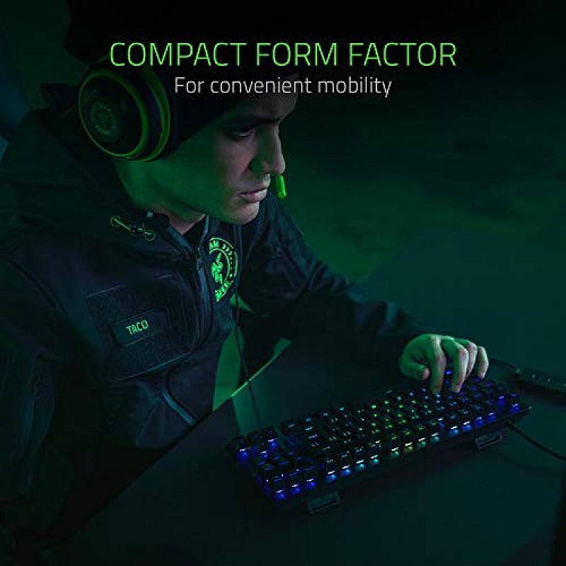 Razer Huntsman Tournament Edition Linear Optical Switch Wired USB Gaming Keyboard  Black