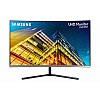 Samsung 32-inch 3840 X 2160 Pixels 4K UHD, 1500R Curved Monitor, Bezel Less Design LU32R590CWWXXL Dark Blue Gray