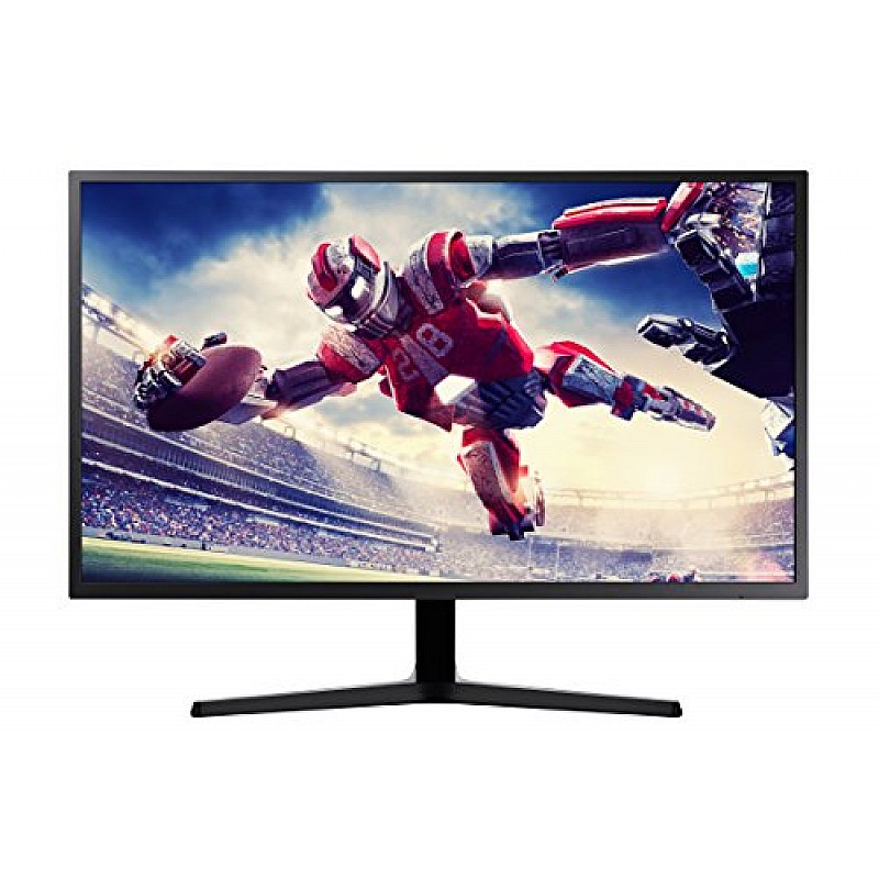 Samsung 32-inch 3840 X 2160 Pixels 4K UHD, 1500R Curved Monitor, Bezel Less Design LU32R590CWWXXL Dark Blue Gray