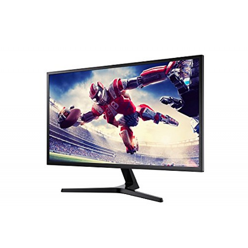 Samsung 32-inch 3840 X 2160 Pixels 4K UHD, 1500R Curved Monitor, Bezel Less Design LU32R590CWWXXL Dark Blue Gray