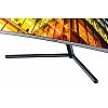 Samsung 32-inch 3840 X 2160 Pixels 4K UHD, 1500R Curved Monitor, Bezel Less Design LU32R590CWWXXL Dark Blue Gray