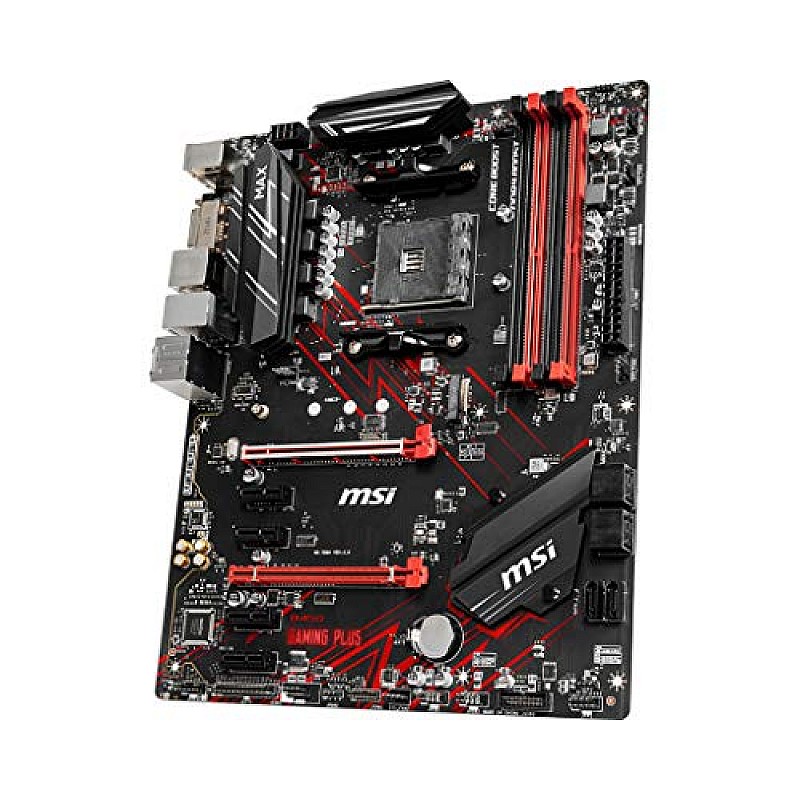 MSI B450 Gaming Plus MAXATX Gaming Motherboard Socket AM4 DDR4