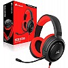 Corsair HS35 Stereo Gaming Wired Over Ear Headphones with Mic Designed for PC and Mobile (Red)