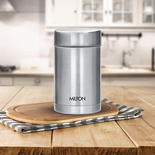 Milton Cruet 550 Thermosteel Hot and Cold Soup Flask, 515 ml, Silver Milton Cruet 550 Thermosteel Hot and Cold Soup Flask, 515 ml, Silver