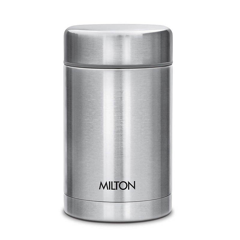 Milton Cruet 550 Thermosteel Hot and Cold Soup Flask, 515 ml, Silver