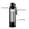 Cello Puro Steel-X Benz 900 Insulated Water Bottle 730ml Black