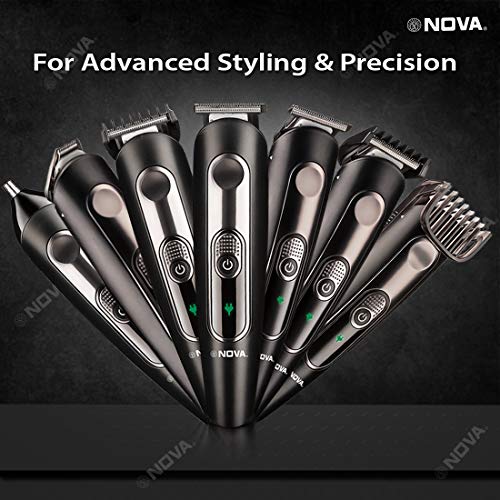 NOVA NG 1149 Super Groom Series 8 in 1 Grooming Kit (Black) NOVA NG 1149 Super Groom Series 8 in 1 Grooming Kit (Black)