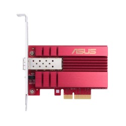 Asus 10Gbps Gigabit Ethernet PCI Express, Network Adapter PCIe 2.0/3.0 X4 SFP+ Network Card/Ethernet Card Support Fiber Optic (XG-C100F) ~