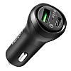 Spigen USB C Car Charger,45W Dual Port Car Charger Fast Charge(PD Charging 27W+Quick Charge 18W)Type C Car Adapter for iPhone ,Black