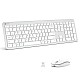 iClever Wireless Keyboard and Mouse GK08 White