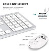 iClever Wireless Keyboard and Mouse GK08 White