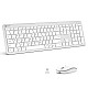 iClever Wireless Keyboard and Mouse GK08 White